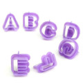 40pcs DIY ANGLAIS ALPHABET LETTRE NUMÉRO MOULON DE CAKE FONDANT, BISCUITS, MOULES DE COLAKE ENFANTS, emporte-pièces et timbres en gros